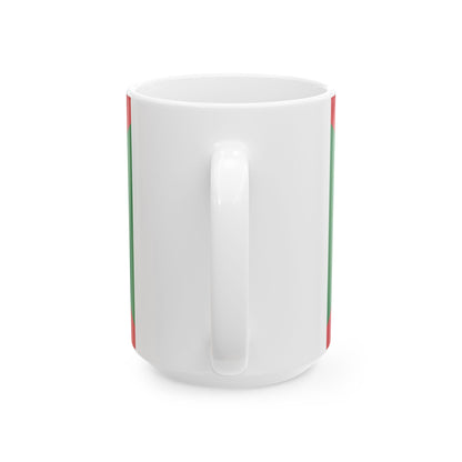 Flag of the Chairman of State Committee of Belarusian Frontier Guard (Belarus) White Coffee Mug-Go Mug Yourself
