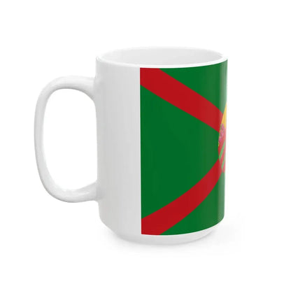 Flag of the Chairman of State Committee of Belarusian Frontier Guard (Belarus) White Coffee Mug - Go Mug Yourself