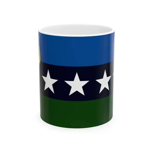 Flag of the Chairman of the Joint Chiefs Philippines (Philippines) White Coffee Mug 11oz - Go Mug Yourself
