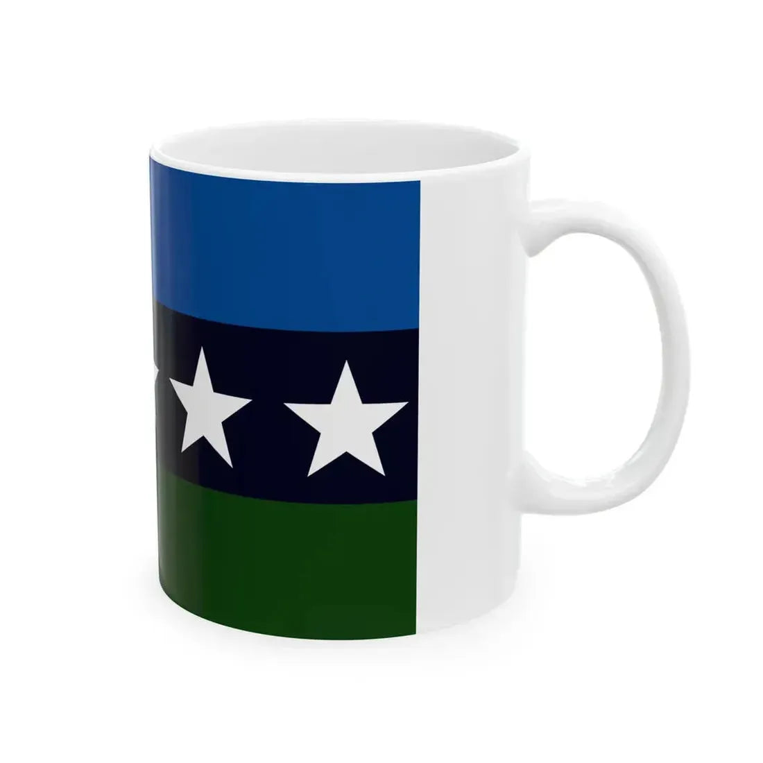 Flag of the Chairman of the Joint Chiefs Philippines (Philippines) White Coffee Mug - Go Mug Yourself