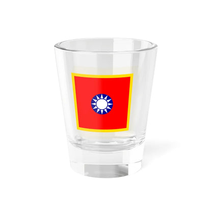 Flag of the Chairman of the ROC Military Affairs Commission (China) Shot Glass 1.5oz 1.5oz - Go Mug Yourself