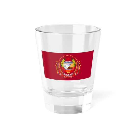 Flag of the Chairman of the State Affairs Commission of North Korea (Korea) Shot Glass 1.5oz 1.5oz - Go Mug Yourself