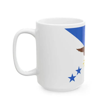 Flag of the Chairman of the U.S. Joint Chiefs of Staff (United States) White Coffee Mug - Go Mug Yourself