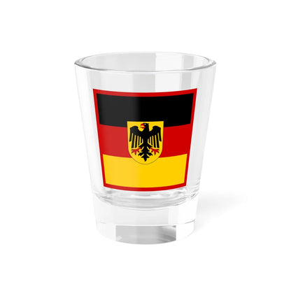 Flag of the Chancellor of Germany (Germany) Shot Glass 1.5oz 1.5oz - Go Mug Yourself
