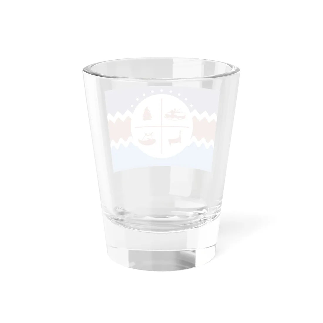 Flag of the Chango people (Chile) Shot Glass 1.5oz - Go Mug Yourself