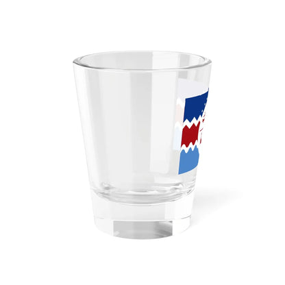 Flag of the Chango people (Chile) Shot Glass 1.5oz - Go Mug Yourself