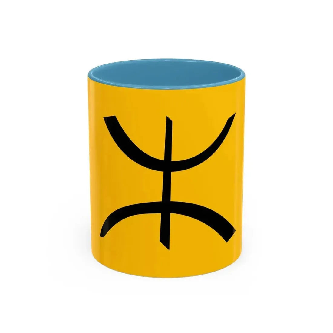 Flag of The Chaoui people - Accent Coffee Mug 11oz Light Blue - Go Mug Yourself