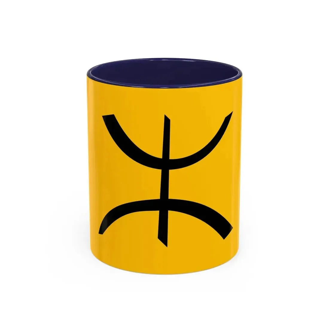 Flag of The Chaoui people - Accent Coffee Mug 11oz Navy - Go Mug Yourself