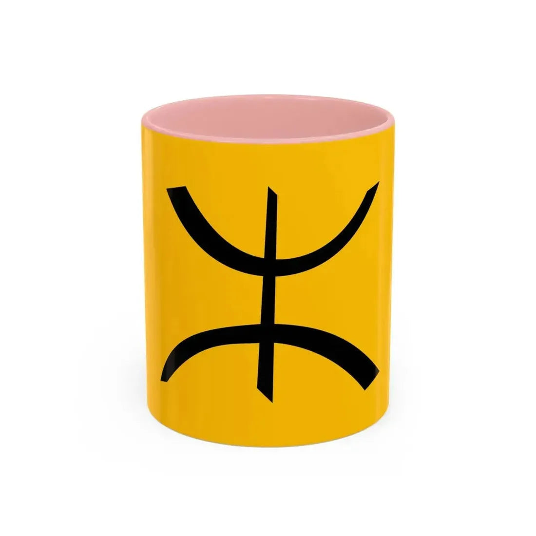 Flag of The Chaoui people - Accent Coffee Mug 11oz Pink - Go Mug Yourself