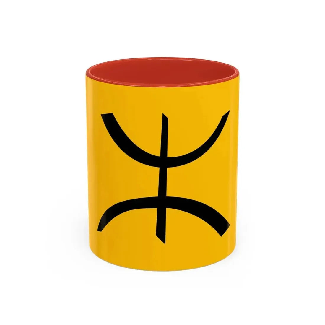 Flag of The Chaoui people - Accent Coffee Mug 11oz Red - Go Mug Yourself