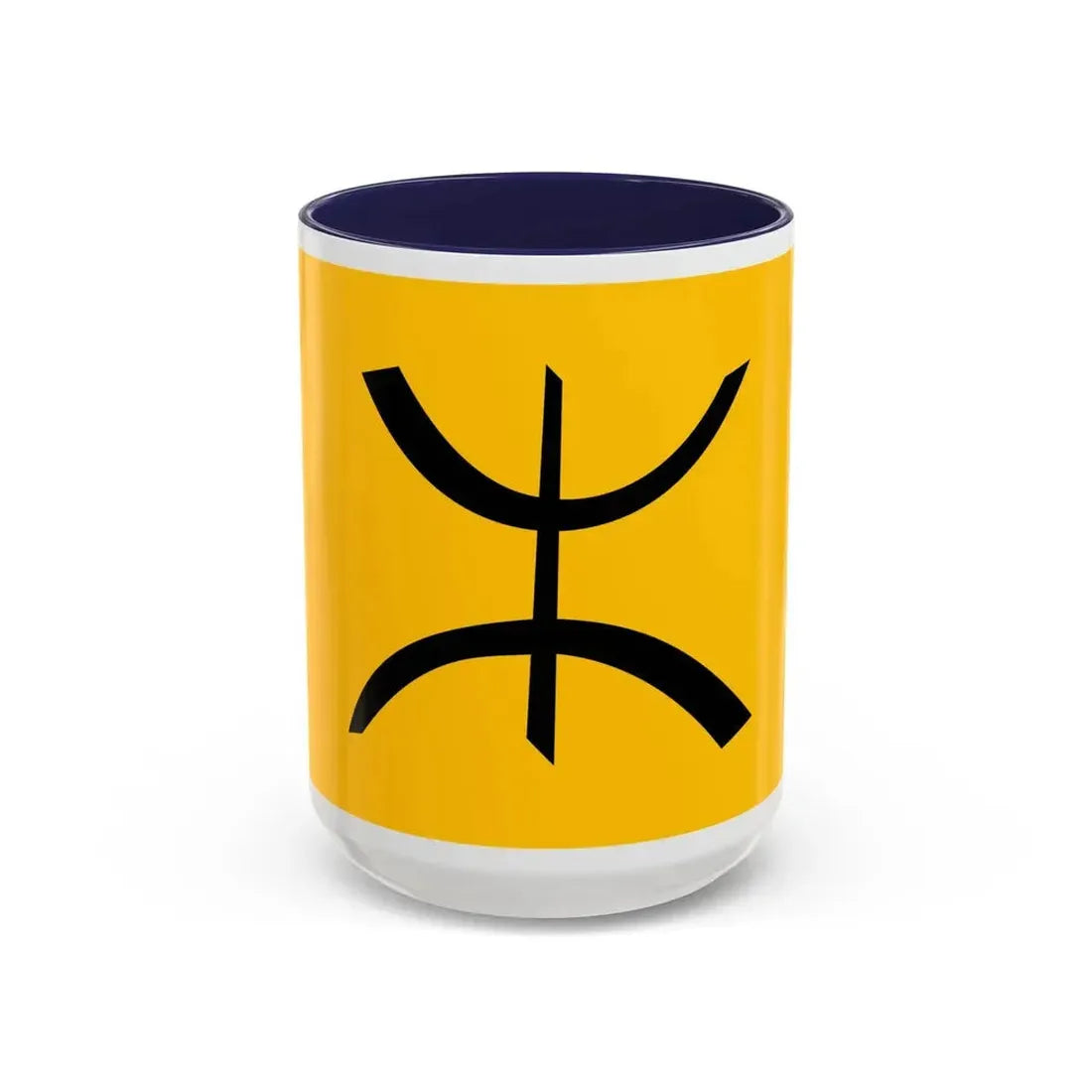 Flag of The Chaoui people - Accent Coffee Mug 15oz Navy - Go Mug Yourself