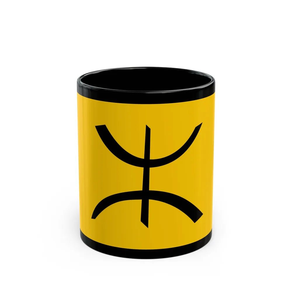 Flag of The Chaoui people - Black Coffee Mug-11oz-Go Mug Yourself