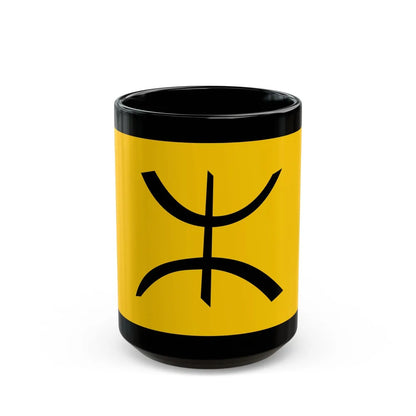 Flag of The Chaoui people - Black Coffee Mug-15oz-Go Mug Yourself