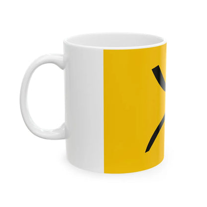 Flag of The Chaoui people - White Coffee Mug-Go Mug Yourself