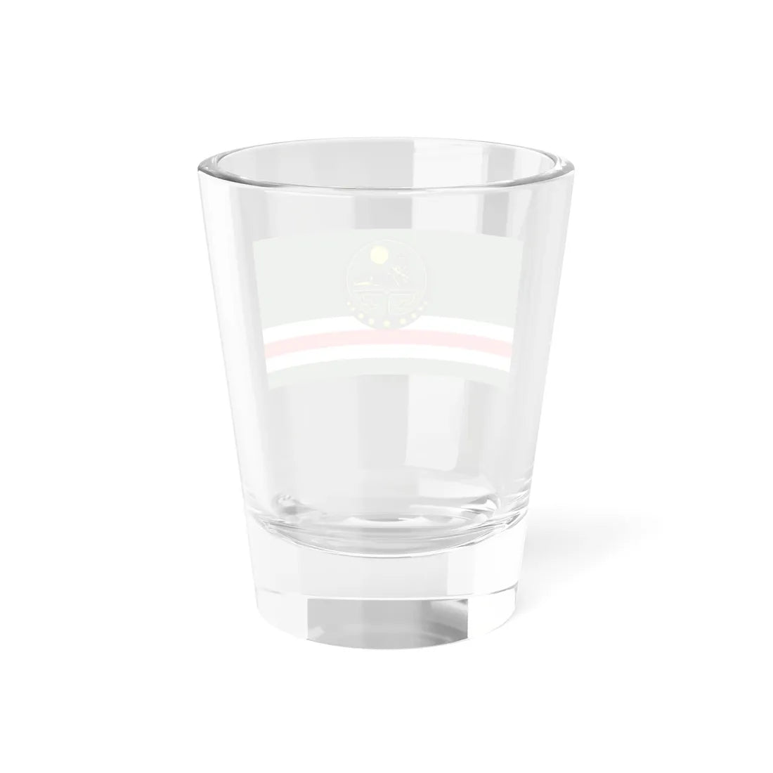 Flag of the Chechen Republic of Ichkeria (Russia) Shot Glass 1.5oz - Go Mug Yourself