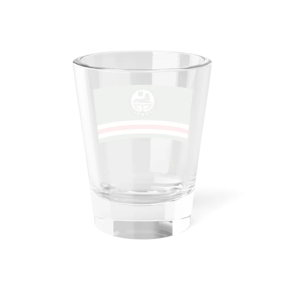 Flag of the Chechen Republic of Ichkeria with COA (Russia) Shot Glass 1.5oz - Go Mug Yourself