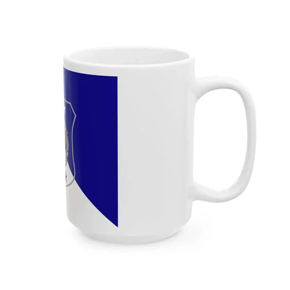 Flag of the Chief Master Sergeant of the Air Force (United States) White Coffee Mug - Go Mug Yourself