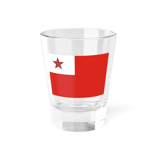 Flag of the Chief of Army of Cuba (Cuba) Shot Glass 1.5oz 1.5oz - Go Mug Yourself