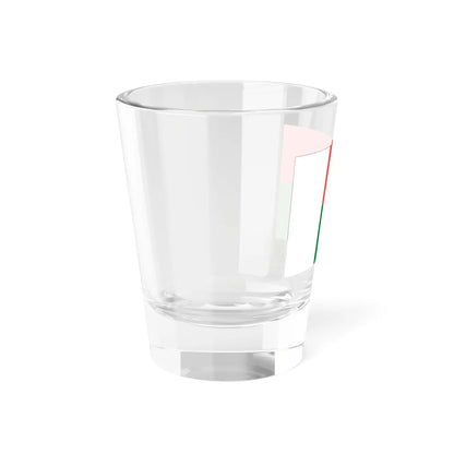 Flag of the Chief of Army Staff of Madagascar Brigade General (Madagascar) Shot Glass 1.5oz - Go Mug Yourself