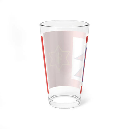 Flag of the Chief of Army Staff of Nepali Army (Nepal) Pint Glass 16oz - Go Mug Yourself