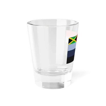 Flag of the Chief of Defence Staff of the Jamaica Defence Force 2020 (Jamaica) Shot Glass 1.5oz - Go Mug Yourself