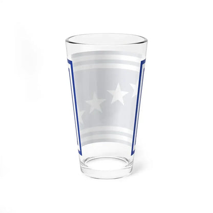 Flag of the chief of staff of defence of Italy (Italy) Pint Glass 16oz - Go Mug Yourself