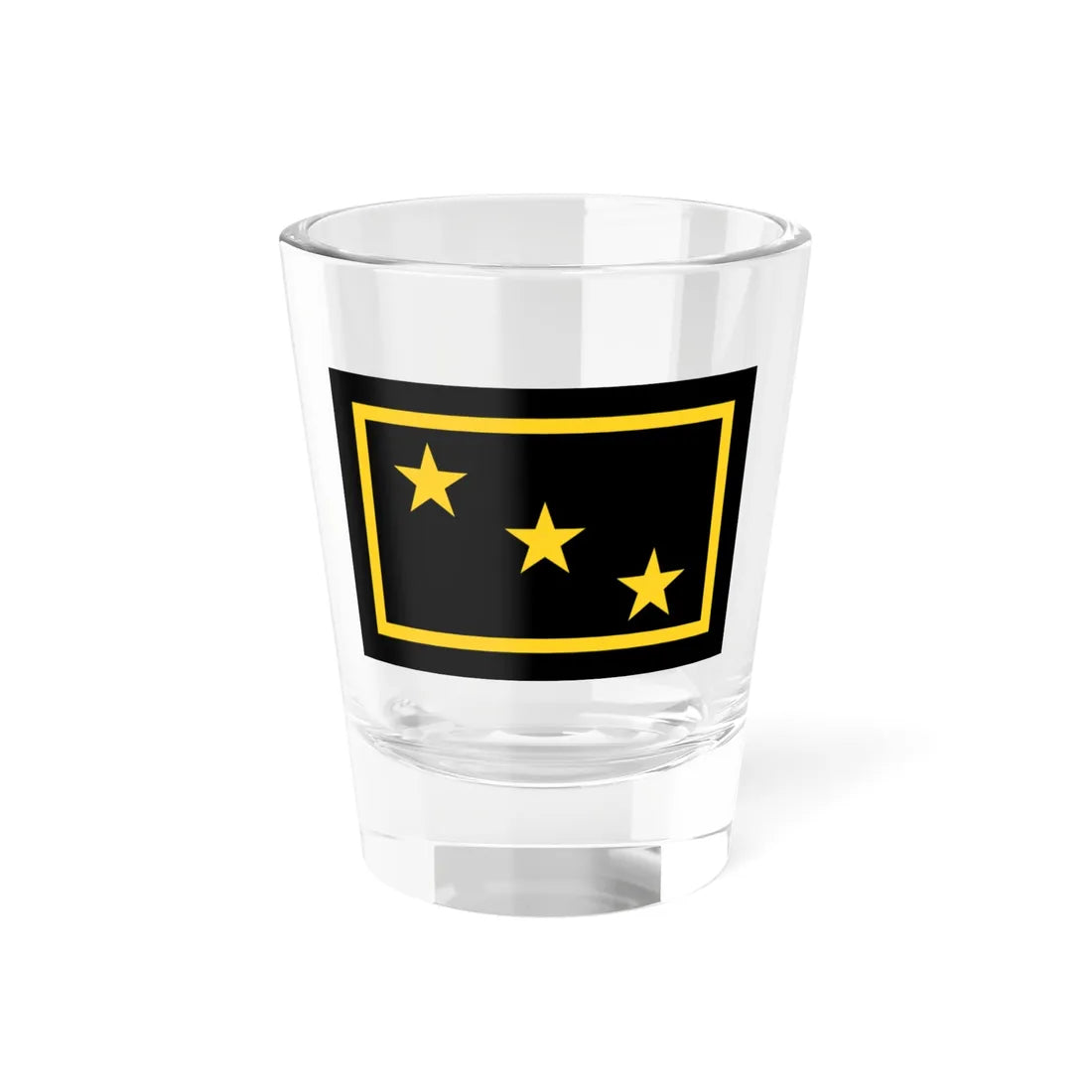 Flag of the chief of staff of the MVSN (Italy) Shot Glass 1.5oz 1.5oz - Go Mug Yourself