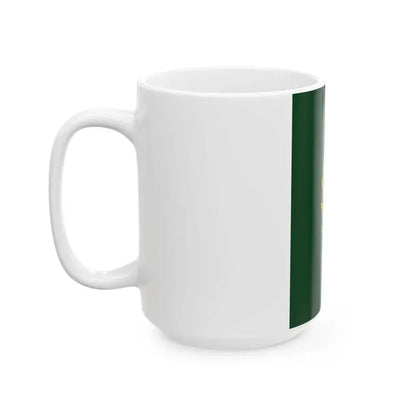 Flag of the Chief of the Army Staff Pakistan (Pakistan) White Coffee Mug - Go Mug Yourself