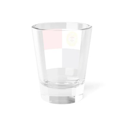 Flag of the Chief of the Croatian General Staff (Croatia) Shot Glass 1.5oz - Go Mug Yourself