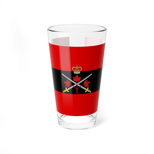 Flag of the Chief of the General Staff Canada (Canada) Pint Glass 16oz 16oz - Go Mug Yourself