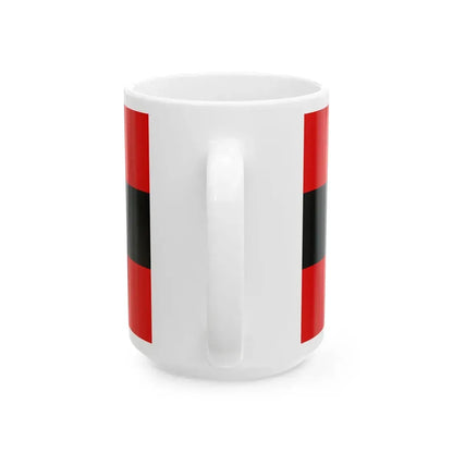 Flag of the Chief of the General Staff Canada (Canada) White Coffee Mug - Go Mug Yourself