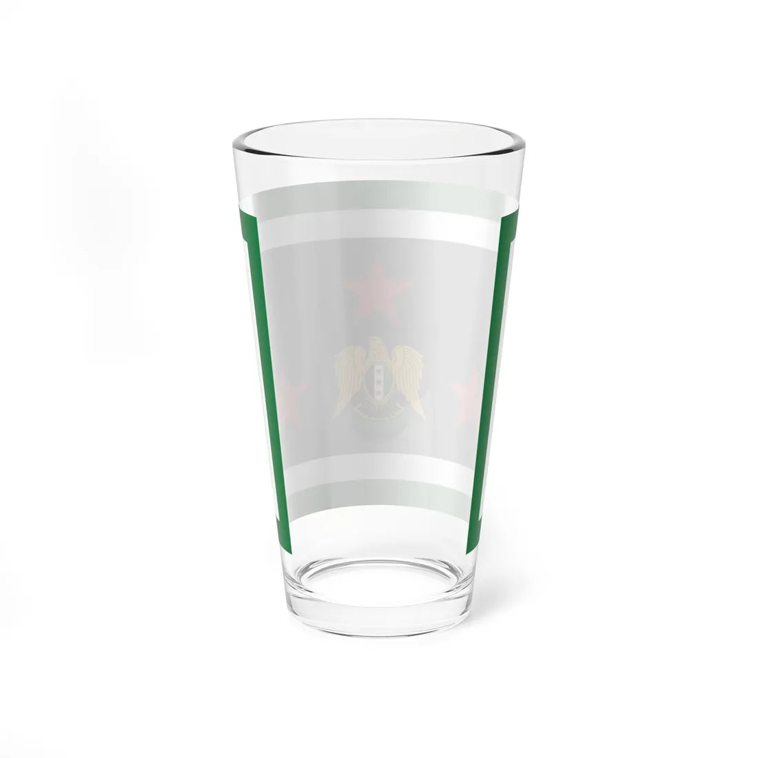 Flag of the Chief of the General Staff Syria 2024present (Syria) Pint Glass 16oz - Go Mug Yourself