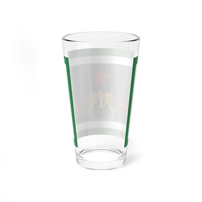 Flag of the Chief of the General Staff Syria 2024present (Syria) Pint Glass 16oz - Go Mug Yourself