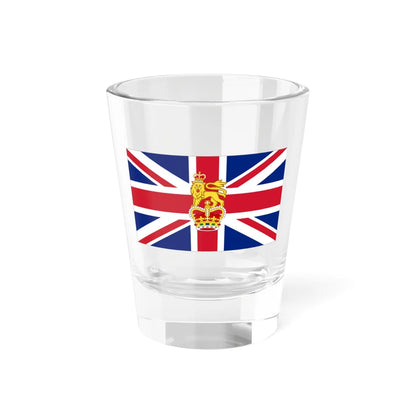 Flag of the Chief of the General Staff (United Kingdom) Shot Glass 1.5oz 1.5oz - Go Mug Yourself