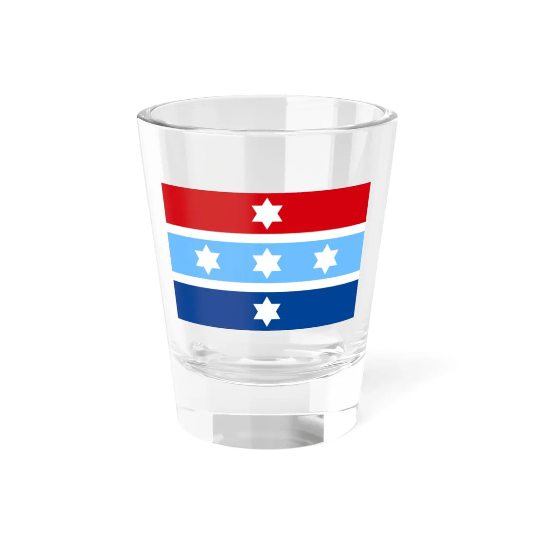 Flag of the Chief of the Hellenic National Defence General Staff Air Force variant (Greece) Shot Glass 1.5oz 1.5oz - Go Mug Yourself