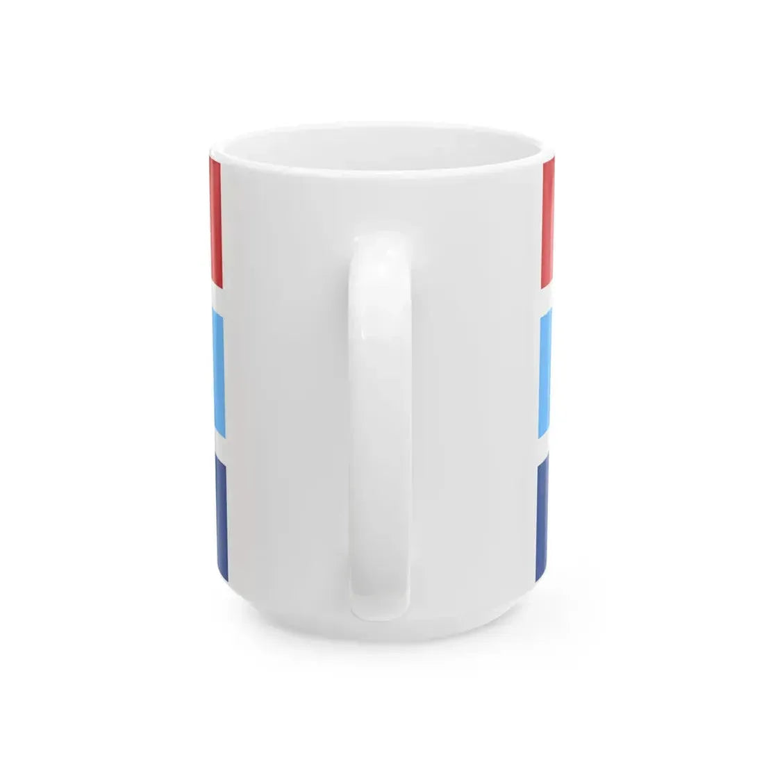 Flag of the Chief of the Hellenic National Defence General Staff Air Force variant (Greece) White Coffee Mug - Go Mug Yourself