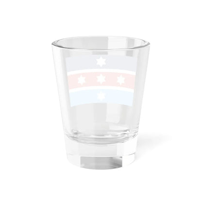 Flag of the Chief of the Hellenic National Defence General Staff Army variant (Greece) Shot Glass 1.5oz - Go Mug Yourself