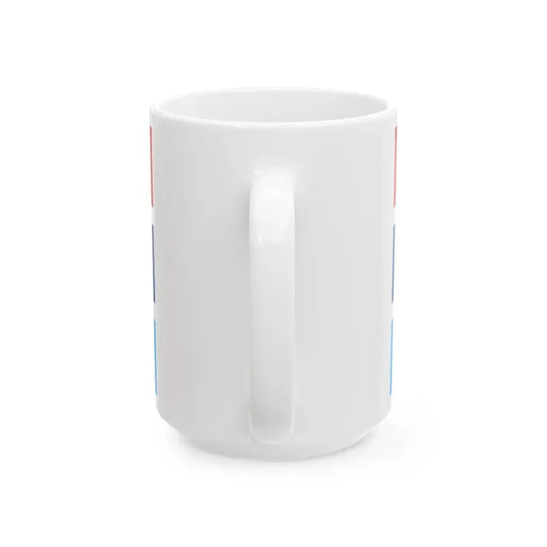 Flag of the Chief of the Hellenic National Defence General Staff Navy variant (Greece) White Coffee Mug - Go Mug Yourself