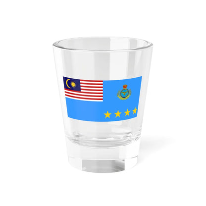 Flag of the Chief of the Royal Malaysian Air Force (Malaysia) Shot Glass 1.5oz 1.5oz - Go Mug Yourself