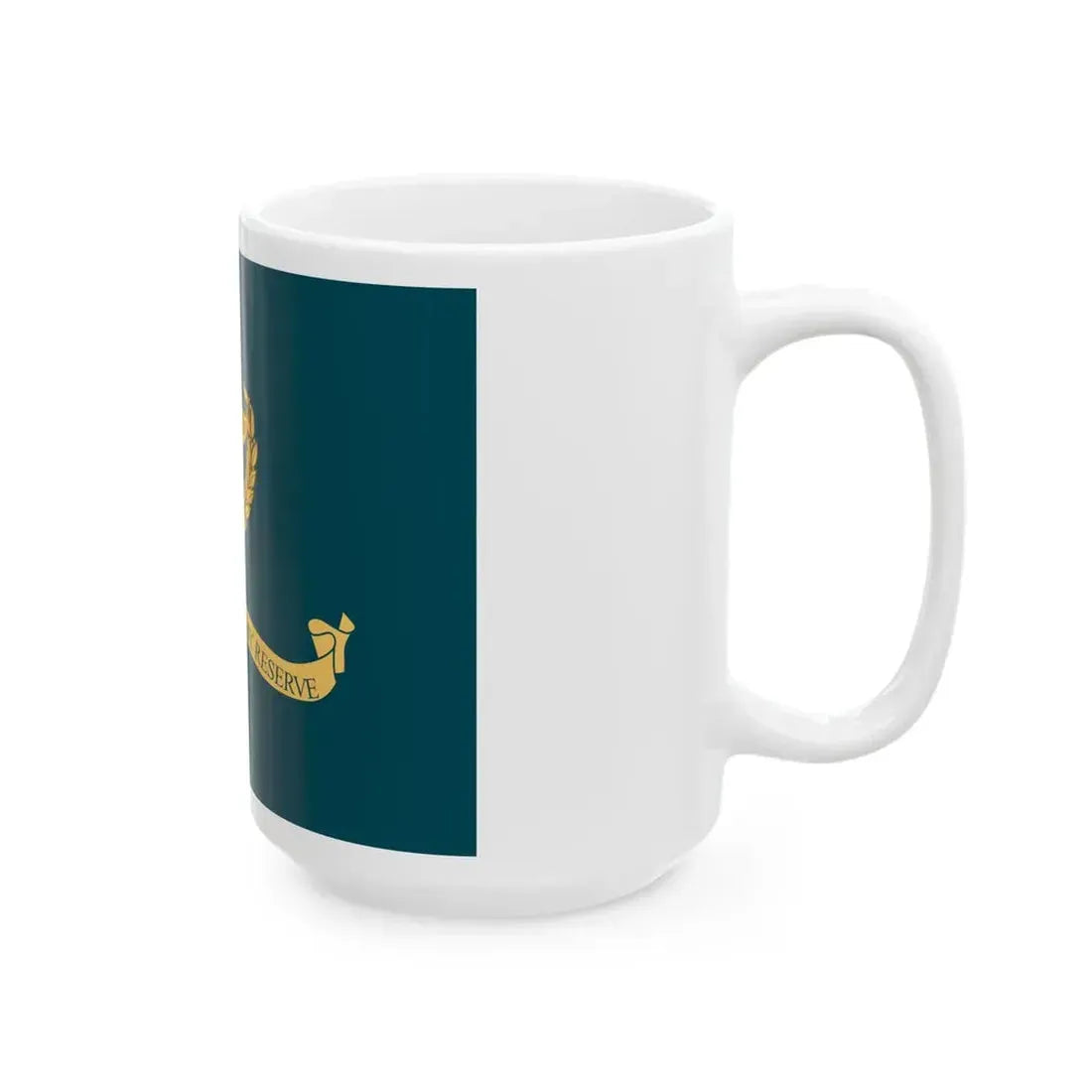Flag of the Chief of the US Army Reserve (United States) White Coffee Mug - Go Mug Yourself