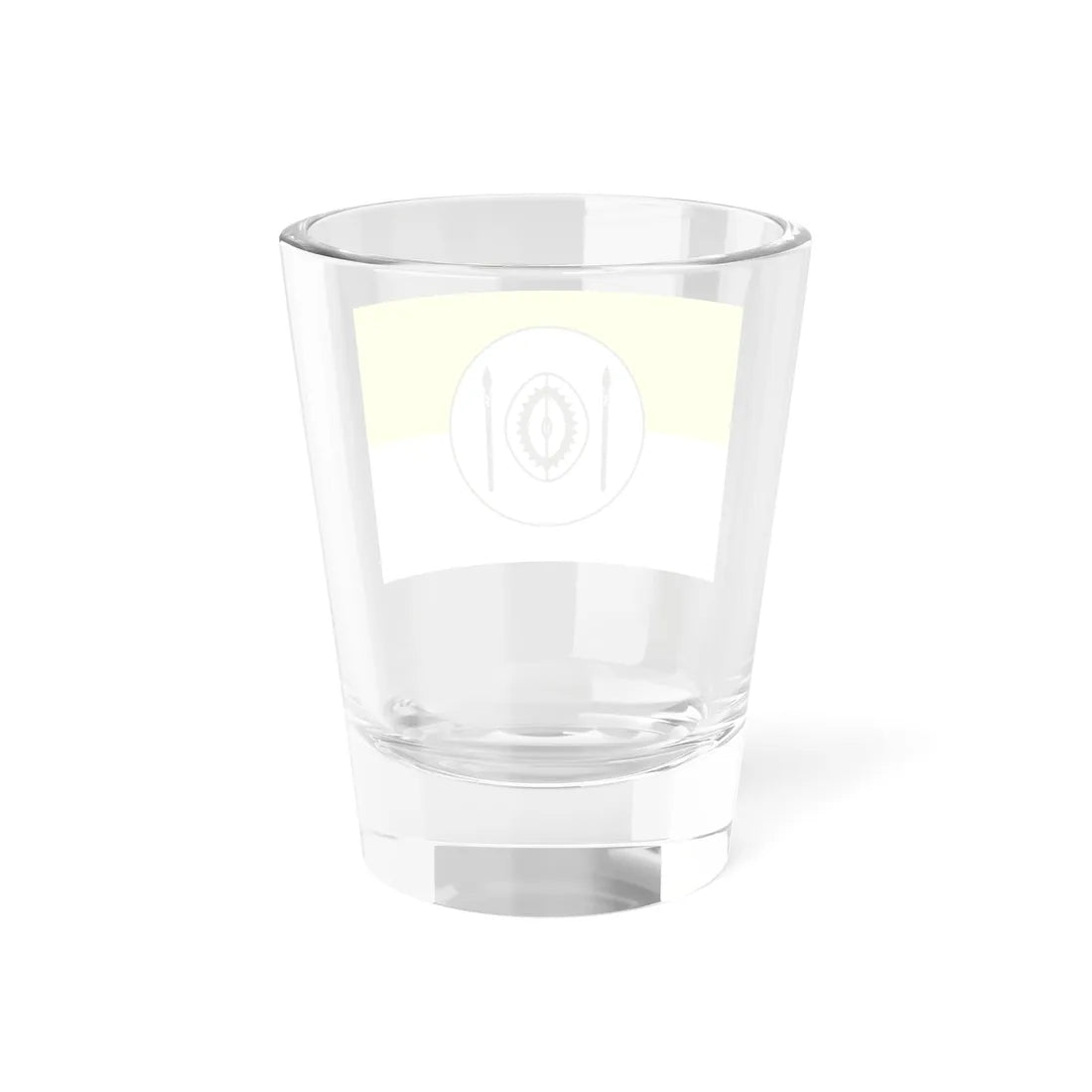 Flag of the Chiefdom of Kooki (Uganda) Shot Glass 1.5oz - Go Mug Yourself