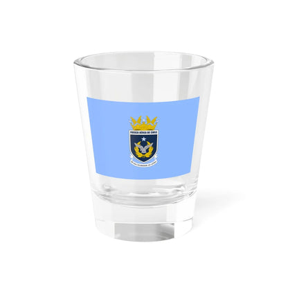 Flag of the Chilean Air Force (Chile) Shot Glass 1.5oz 1.5oz - Go Mug Yourself