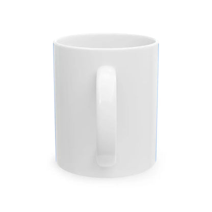 Flag of the Chilean Air Force (Chile) White Coffee Mug - Go Mug Yourself