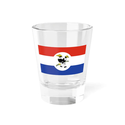 Flag of the Chin National Front (Myanmar) Shot Glass 1.5oz 1.5oz - Go Mug Yourself