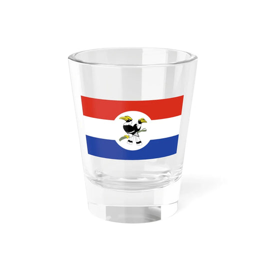 Flag of the Chin National Front (Myanmar) Shot Glass 1.5oz 1.5oz - Go Mug Yourself