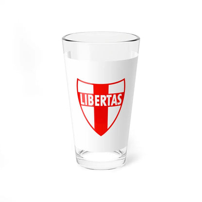 Flag of the Christian Democracy (Italy) Pint Glass 16oz 16oz - Go Mug Yourself