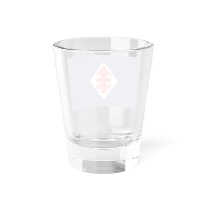 Flag of the Christian Democrat Party of Chile (Chile) Shot Glass 1.5oz - Go Mug Yourself