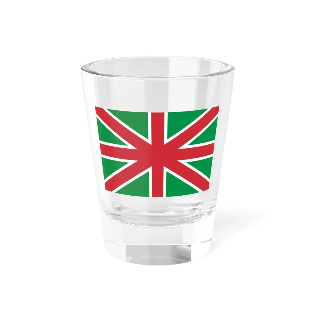 Flag of the Circolo Nautico Posillipo (Italy) Shot Glass 1.5oz 1.5oz - Go Mug Yourself
