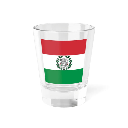 Flag of the Cispadane Republic (Italy) Shot Glass 1.5oz 1.5oz - Go Mug Yourself