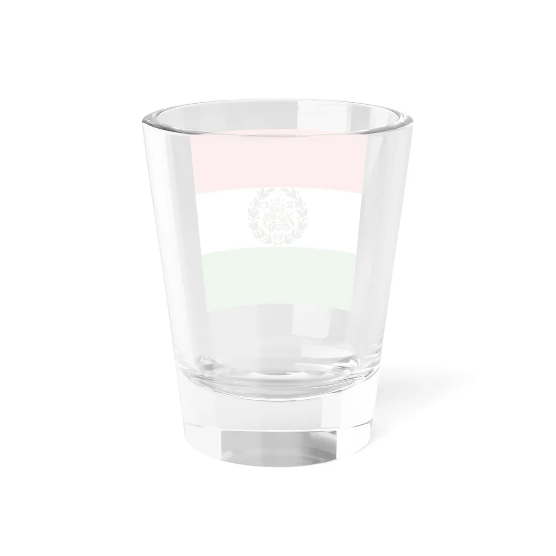 Flag of the Cispadane Republic (Italy) Shot Glass 1.5oz - Go Mug Yourself